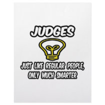 Judges...Like Regular People, Only Smarter Customized Letterhead