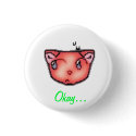 Judging cat, Okay... buttons by PunkyMerch Judging cat, Okay... buttons
