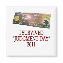 JUDGMENT copy Fridge Magnet