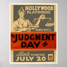 Judgment Day Mayan 1938 WPA Posters