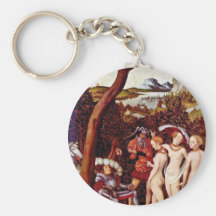 Judgment Of Paris By Cranach D. Ä. Lucas (Best Qua Keychains