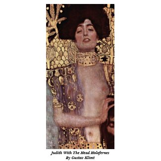 Judith With The Head Holofernes By Gustav Klimt print