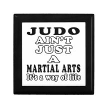Judo Ain't Just A Martial Arts It's A Way Of Life Trinket Box