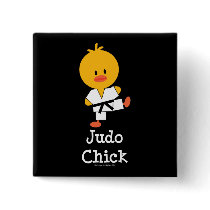 Judo Chick Button