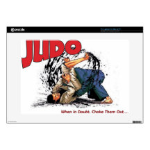 Judo Choke Out 15" Laptop Decals