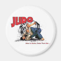 Judo Choke Out Magnet