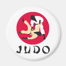 Judo Fridge Magnet
