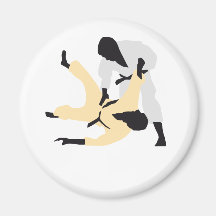 Judo Fridge Magnet