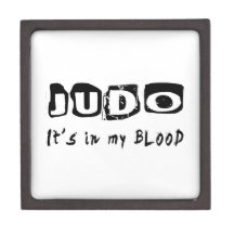 Judo It's in my blood Premium Jewelry Boxes