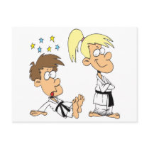 Judo-Kids postcards