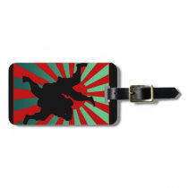 judo sun rising tag for bags