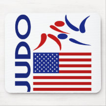 Judo United States Mouse Pad