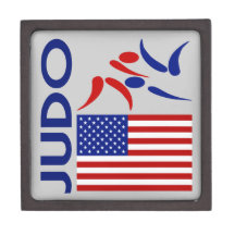 Judo United States Premium Trinket Boxes