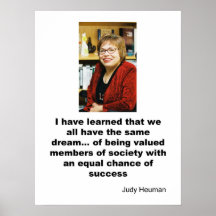 Judy Heuman Poster