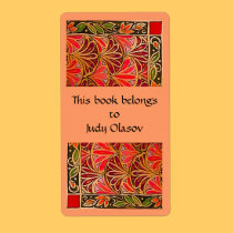Judy Olasov's book plate labels