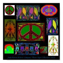 JudyMarisa Eclectic Co.Peace Sign Collection 2009 posters by JudyMarisaEclecticCo JudyMarisa Eclectic Co.Peace Sign Collection 2009 posters