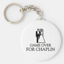 Juego encima para Chaplin Llaveros Personalizados