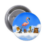 Jug Band O' Birds Button