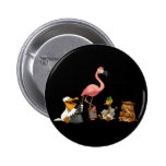 Jug Band O' Birds Button