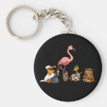 Jug Band O' Birds Keychain