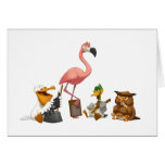 Jug Band O' Birds Note Card