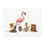 Jug Band O' Birds Postcard