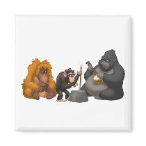 Jug Band of the Apes Magnet