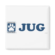 Jug Blue magnets by GenuineDogOwner Jug Blue magnets