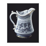 Jug with a depiction of the Charge of the Scots Gallery Wrapped Canvas