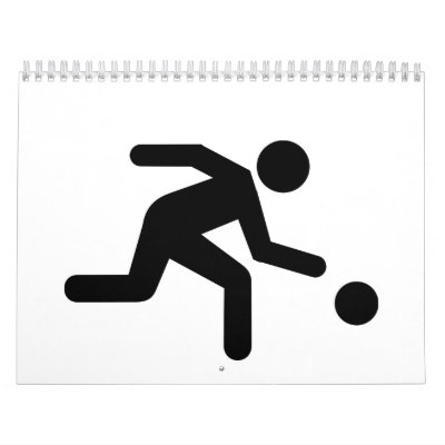 Jugador de los bolos calendarios de pared Jugador de los bolos calendarios de pared