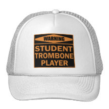 Jugador de Trombone del estudiante Gorros Bordados