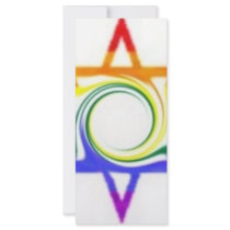 jugayica star twisted personalized rack card