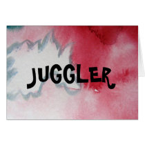 JUGGLER GREETING CARDS