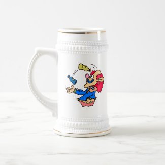 juggler clown mug