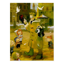 Juggler Post Card postcards