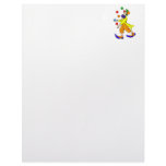 Juggling Clown Customized Letterhead