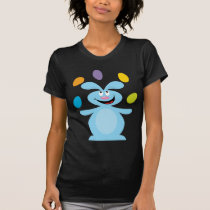 Juggling Easter Bunny t-shirts