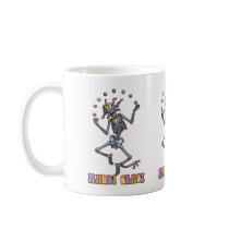 Juggling Jester Skeleton Mugs