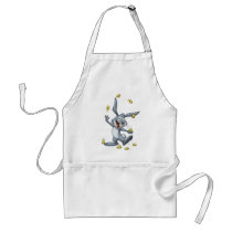 Juggling Rabbit Apron by stlewis75 Juggling Rabbit Apron