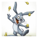 Juggling Rabbit Poster posters by stlewis75 Juggling Rabbit Poster posters