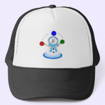 Juggling Snowman hats