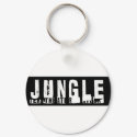 Jugnle Keychain (black stripe)