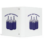 Jugs Not Drugs 3 Ring Binder