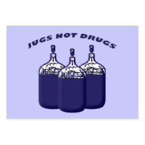 Jugs Not Drugs Business Card