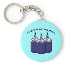 Jugs Not Drugs Key Chain