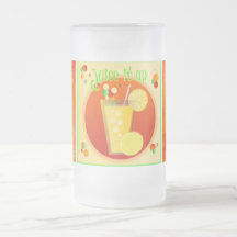 Juice it Up (orange) Frosted Mug
