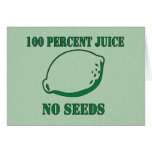 Juice No Seeds Cards