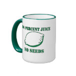 Juice No Seeds mugs