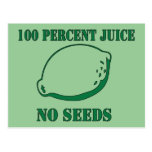 Juice No Seeds Post Card