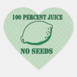 Juice No Seeds Stickers